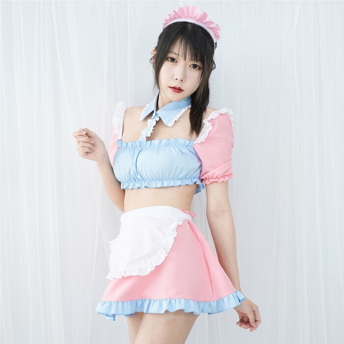 My Outfitssss Two-dimensional maid sexy flirting nightdress 1 pc