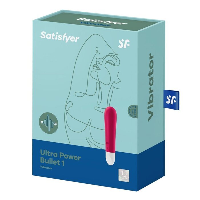 Satisfyer Ultra Power Bullet 1 Vibrator - # Red 1pc