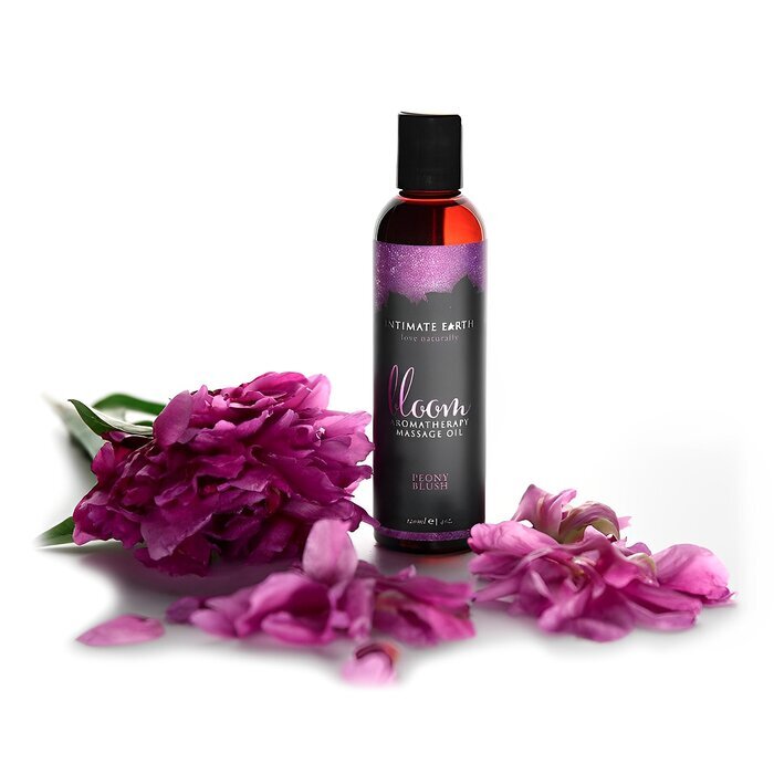 Intimate earth Bloom Massage Oil - Peony Blush 120ml / 4oz