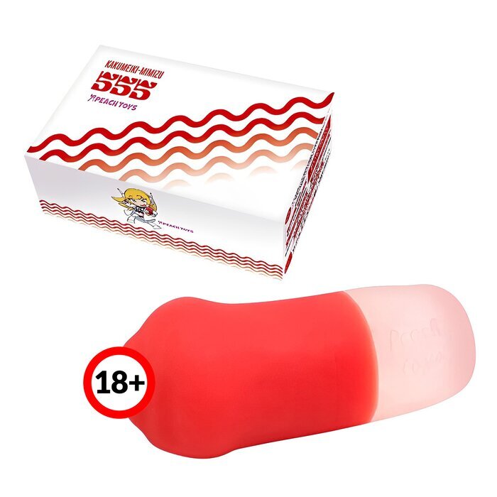 PEACH TOYS Kaku-Meiki Mimizu 555 Onahole 1pc