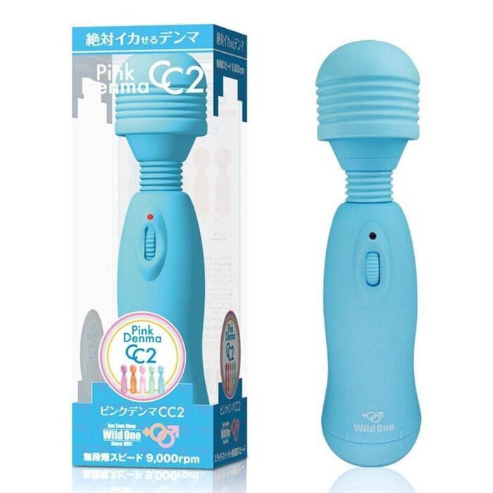 WILD ONE Pink Denma CC2 Vibrator - # Blue 1 pc