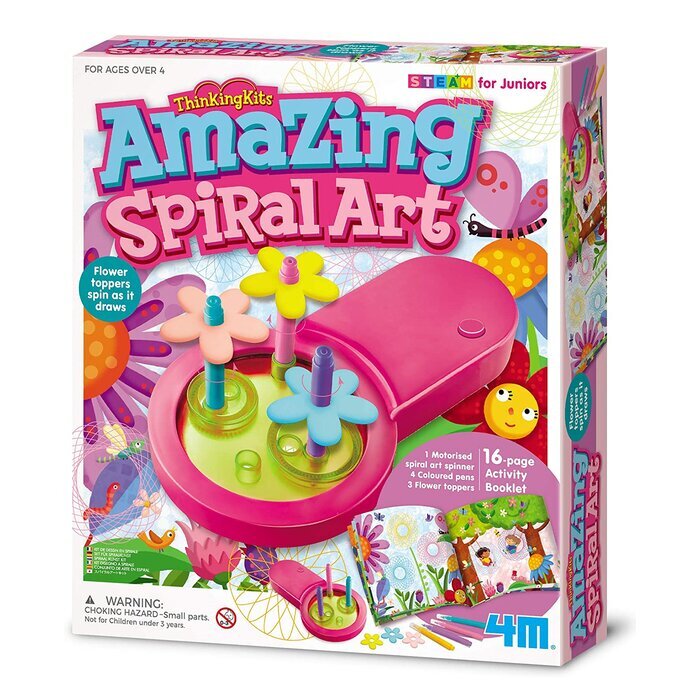 4M Thinking Kits/Amazing Spiral Art 35x28x25mm