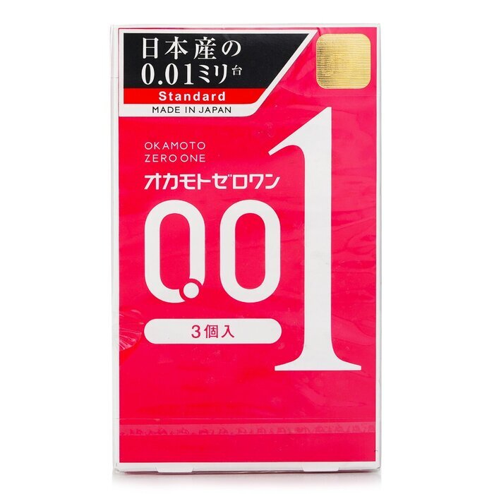 Okamoto 0.01 Ultra Thin Condom - 3pcs 3pcs/box