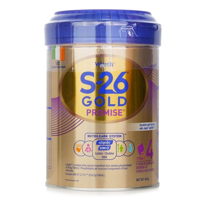 Wyeth S-26® Gold Milk Powder No. 4 - 900g 900g
