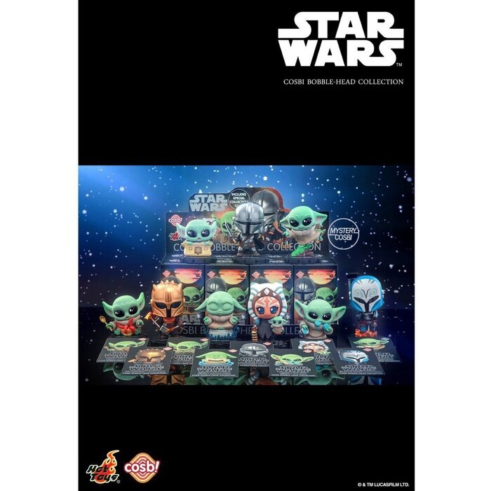 Hot Toys Star Wars Cosbi Bobble-Head Collection (Series 3) (Case of 8 Blind Boxes) 29x22x12cm