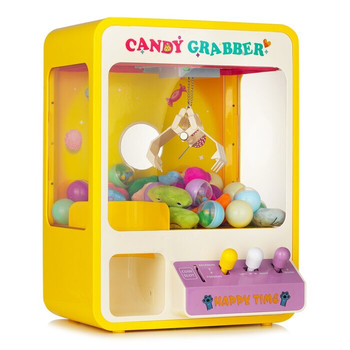 Hobbiesntoys Mini Claw Machine Crane Game - Yellow 11x9.x14in