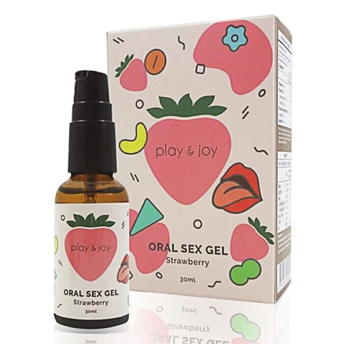 PLAY & JOY Oral Sex Gel 30ml - Strawberry 30ml