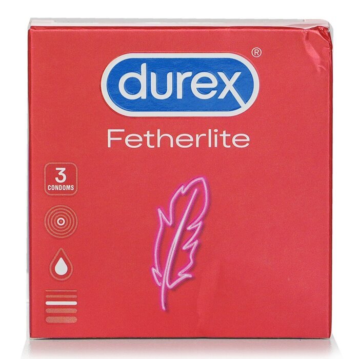 Durex Fetherlite Thin Condom 3pcs 3pcs/box