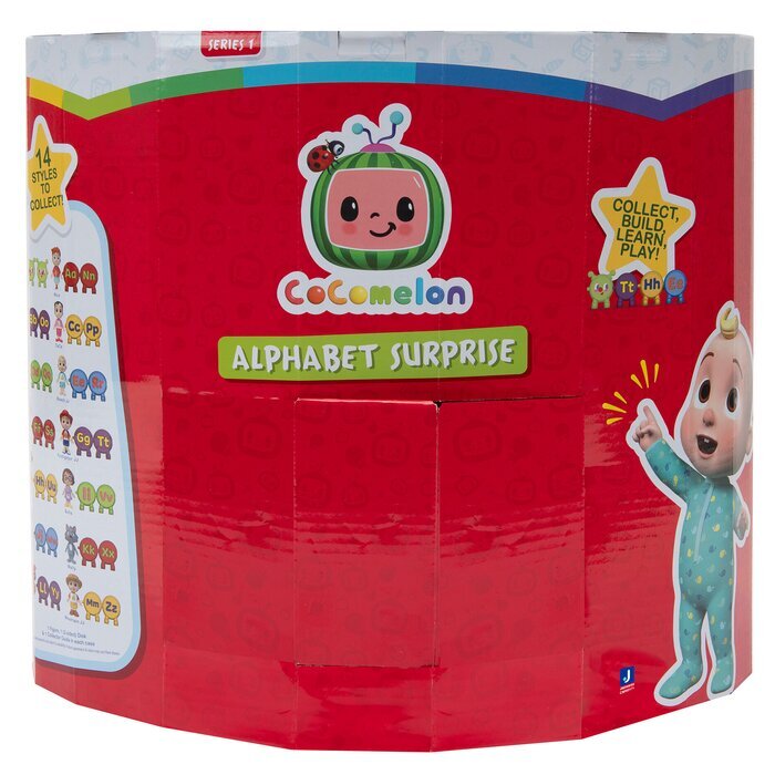 Cocomelon Fugire Pack (Season 1 - Alphabet Surprise) 8x8x8cm