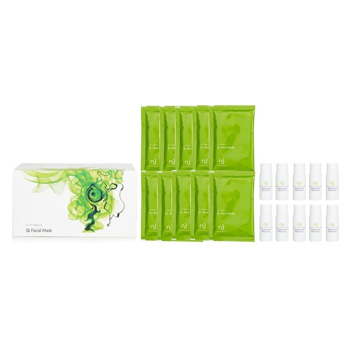 Natural Beauty Qi Of Beauty Chlorella Mask Set (Exp. Date: 04/2024) 10applications