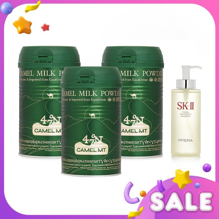 SK II 【Camel Milk Powder Luxurious Glow Set】Immunity Boost. Skin Improvement. Youthful Revival. 4pcs