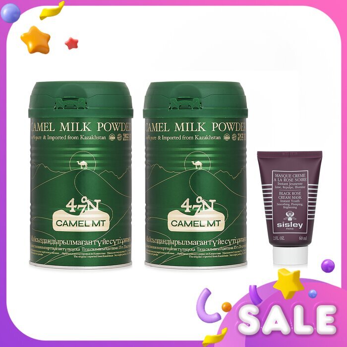 Sisley 【Camel Milk Powder Premium Anti-Aging Repair Set】Intense Nourishment & Radiance Boost & Age-Defying Renewal 3pcs