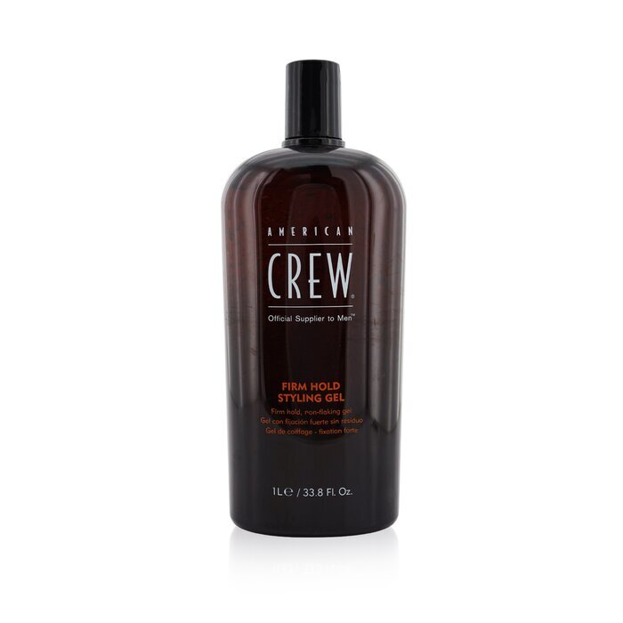 American Crew Men Firm Hold Styling Gel (Non-Flaking Gel) 1000ml/33.8oz