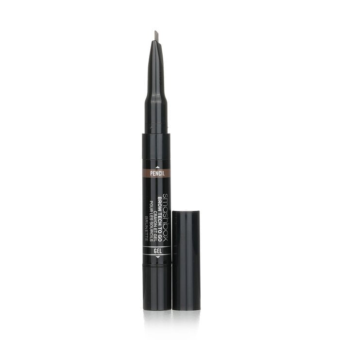 Smashbox Brow Tech To Go (Gel 2.9g/0.1oz + Pencil 0.2g/0.007oz) - Brunette 3.1g/0.107oz