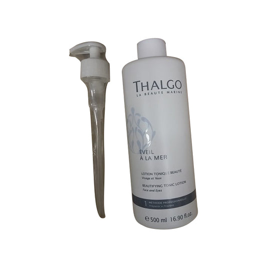 Thalgo Eveil A La Mer Beautifying Tonic Lotion (Face & Eyes) - For All Skin Types, Even Sensitive Skin (Salon Size) 500ml/16.9oz