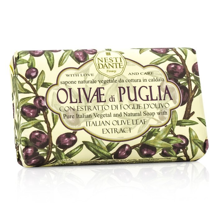Nesti Dante Natural Soap With Italian Olive Leaf Extract  - Olivae Di Puglia 150g/3.5oz