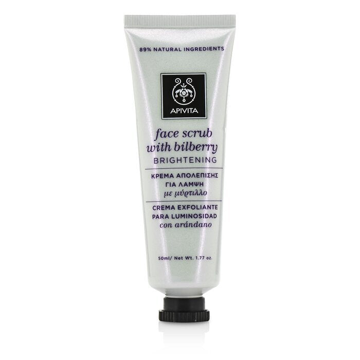 Apivita Face Scrub with Bilberry - Brightening 50ml/1.77oz