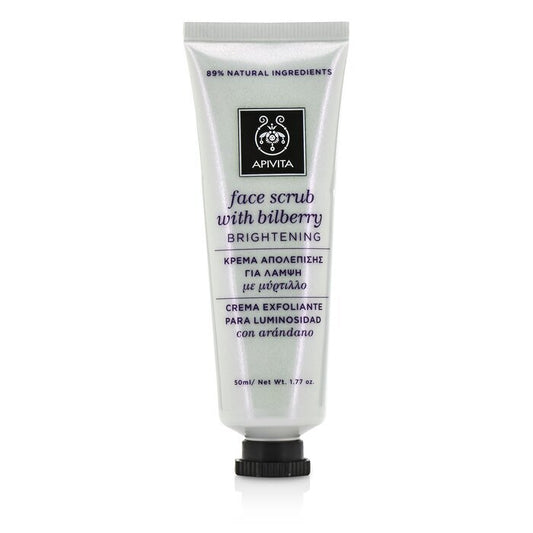 Apivita Face Scrub with Bilberry - Brightening 50ml/1.77oz