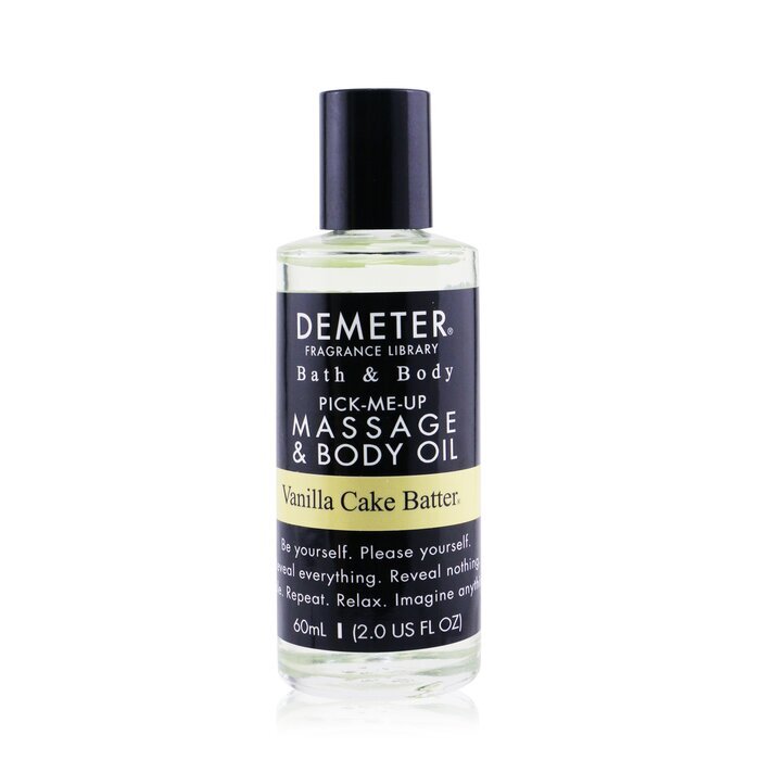 Demeter Vanilla Cake Batter Massage & Body Oil 60ml/2oz