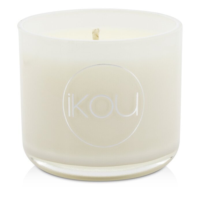 iKOU Eco-Luxury Aromacology Natural Wax Candle Glass - Happiness (Coconut & Lime) 85g