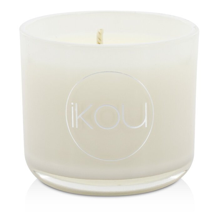 iKOU Eco-Luxury Aromacology Natural Wax Candle Glass - Peace (Rose & Ylang Ylang) 85g
