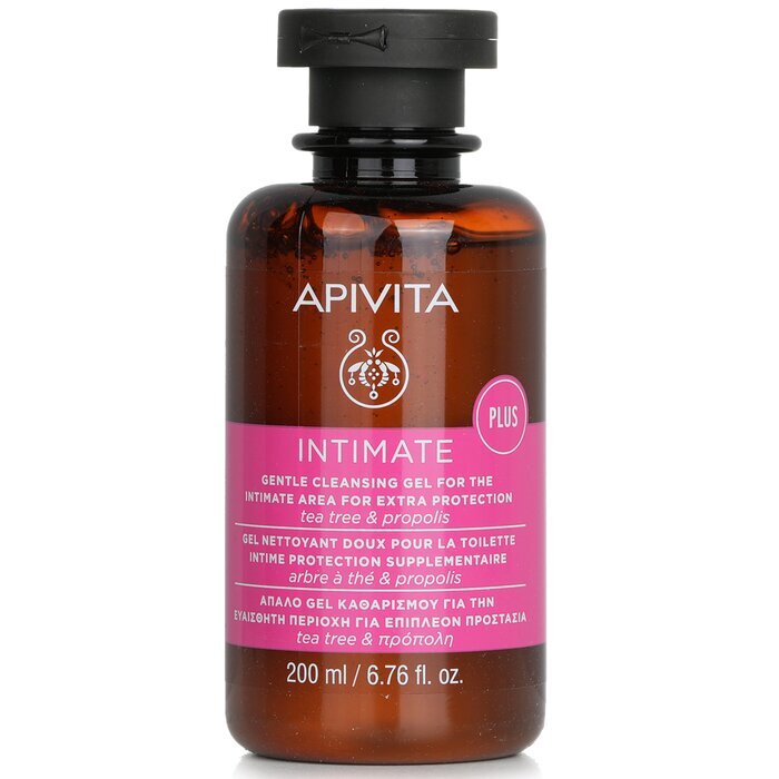 Apivita Intimate Gentle Cleansing Gel For The Intimate Area For Extra Protection with Tea Tree & Propolis 200ml/6.76oz
