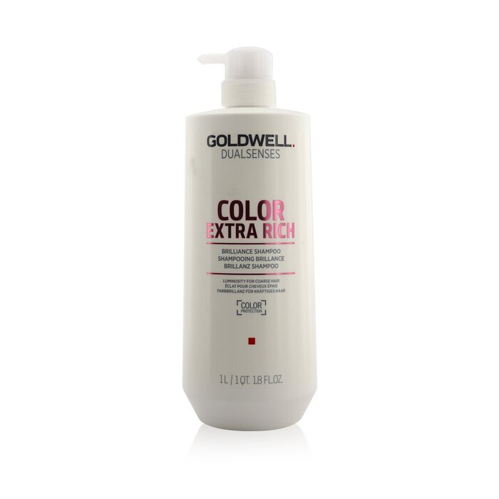 Goldwell Dual Senses Color Extra Rich Brilliance Shampoo (Luminosity For Coarse Hair) 1000ml/33.8oz