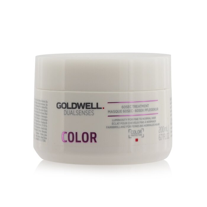 Goldwell Dual Senses Color 60SEC Treatment (Luminosity For Fine to Normal Hair) 200ml/6.7oz