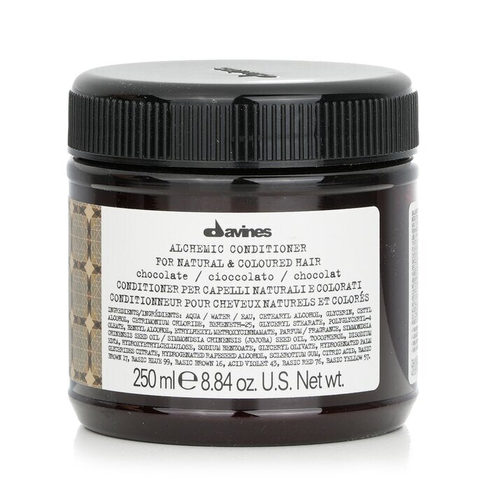 Davines Alchemic Conditioner - # Chocolate (For Natural & Coloured Hair) 250ml/8.84oz