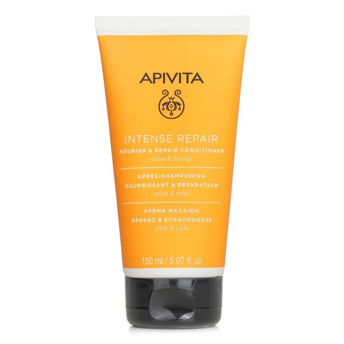 Apivita Nourish & Repair Conditioner with Olive & Honey (For Dry-Damaged Hair) 150ml/5.07oz