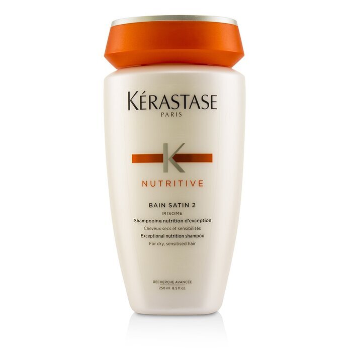 Kerastase Nutritive Bain Satin 2 Exceptional Nutrition Shampoo (For Dry, Sensitised Hair) 250ml/8.5oz