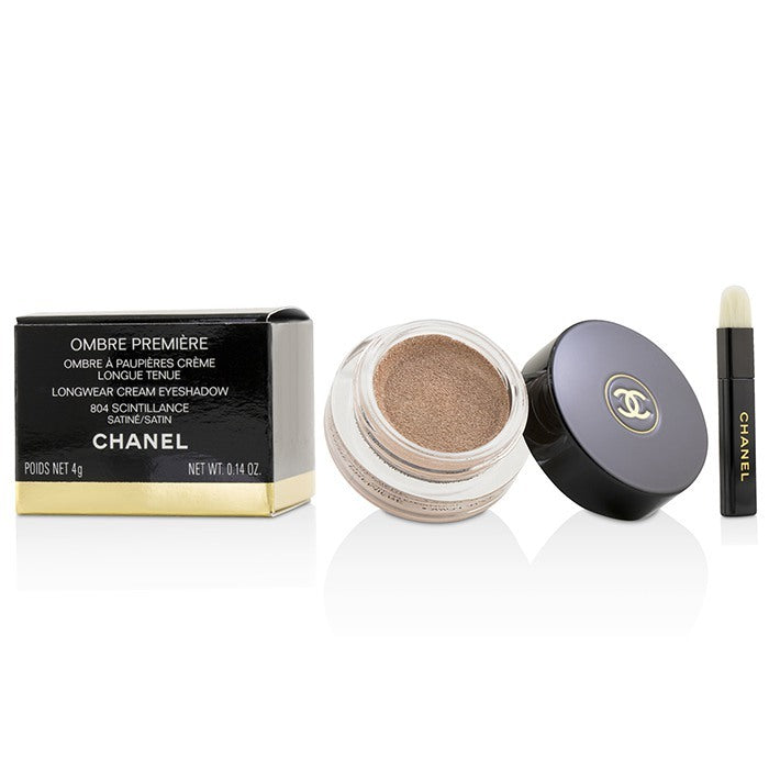 Chanel Ombre Premiere Longwear Cream Eyeshadow - # 804 Scintillance (Satin) 4g/0.14oz