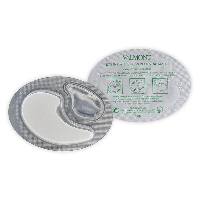 Valmont Eye Instant Stress Relieving Mask (Smoothing, Decongesting & Anti-Fatigue Eye Mask) 5pairs