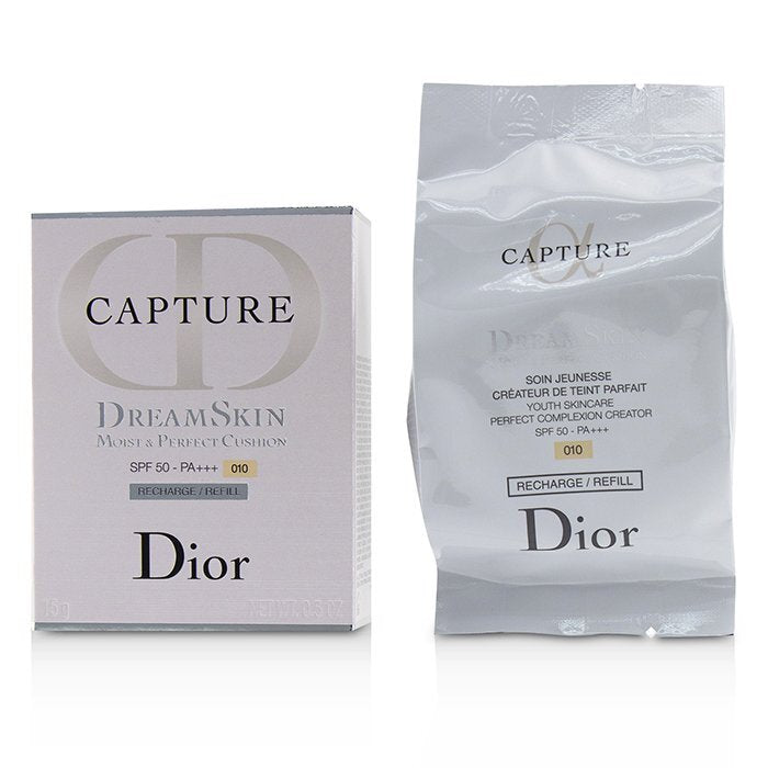 Christian Dior Capture Dreamskin Moist & Perfect Cushion SPF 50 Refill - # 010 (Ivory) 15g/0.5oz