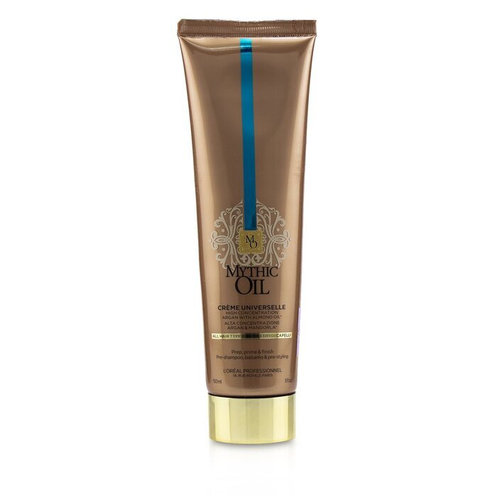 L'Oreal Professionnel Mythic Oil Créme Universelle High Concentration Argan with Almond Oil (All Hair Types) 150ml/5oz