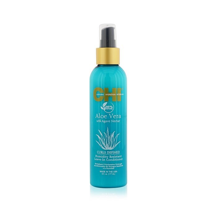 CHI Aloe Vera with Agave Nectar Curls Defined Humidity Resistant Leave-In Conditioner 177ml/6oz