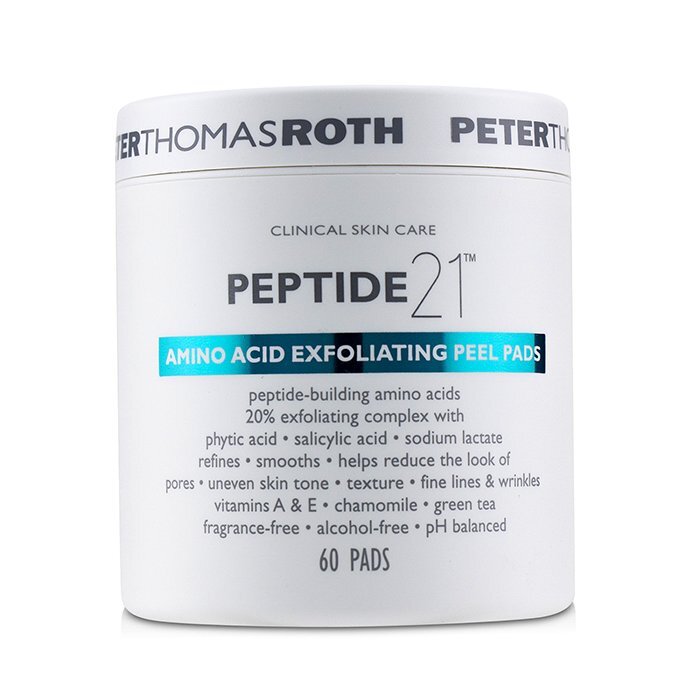 Peter Thomas Roth Peptide 21 Amino Acid Exfoliating Peel Pads 60pads