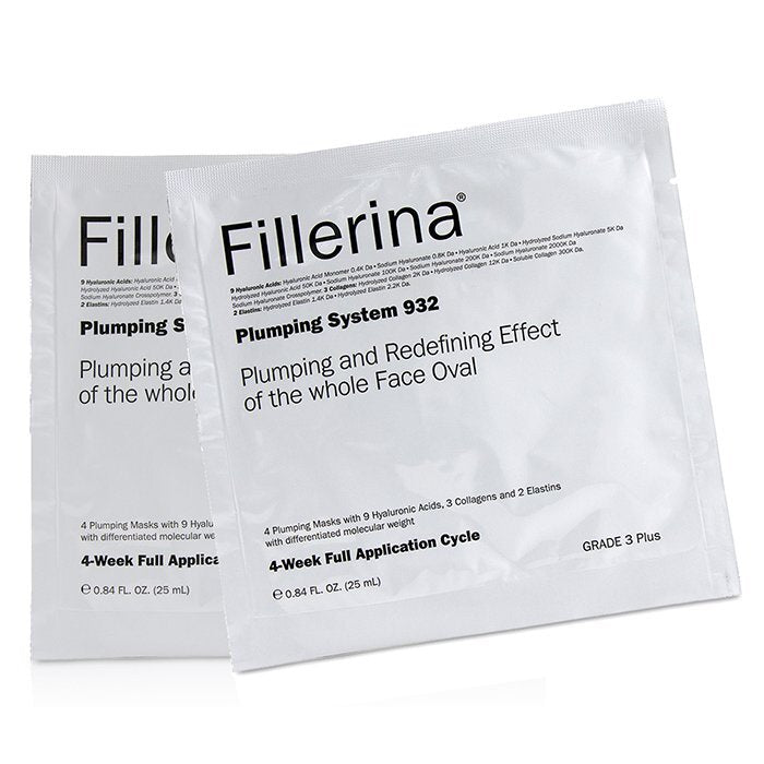 Fillerina 932 Plumping System - Grade 3 Plus 4x25ml/0.84oz