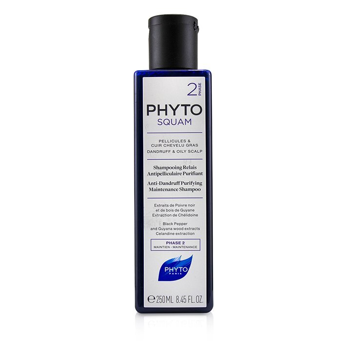 PhytoSquam Anti-Dandruff Purifying Maintenance Shampoo (Dandruff & Oily Scalp) 250ml/8.45oz