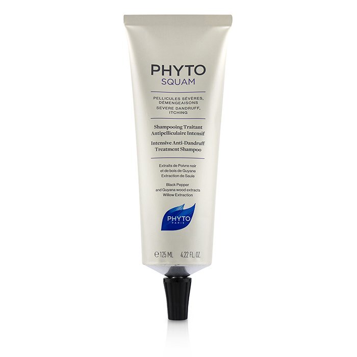 PhytoSquam Intensive Anti-Dandruff Treatment Shampoo (Severe Dandruff, Itching) 125ml/4.22oz