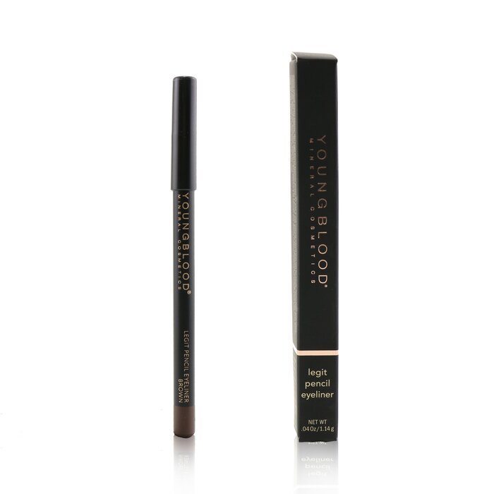 Youngblood Legit Pencil Eyeliner - # Brown 1.14g/0.04oz
