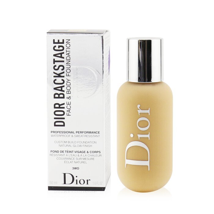 Christian Dior Dior Backstage Face & Body Foundation - # 3WO (3 Warm Olive) 50ml/1.6oz