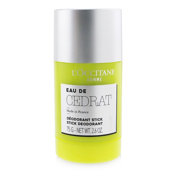 L'Occitane Eau De Cedrat Deodorant Stick 75g/2.6oz