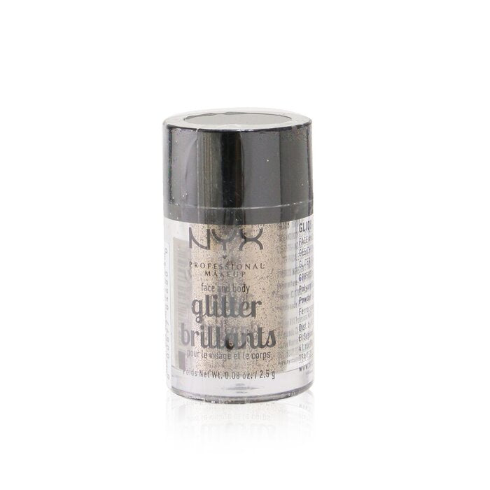 NYX Face & Body Glitter Brillants - # Bronze 2.5g/0.08oz