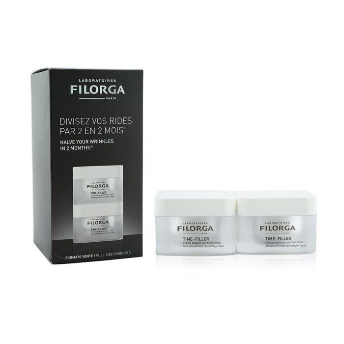 Filorga Time-Filler Duo Set: 2x Time-Filler Absolute Wrinkle Correction Cream 50ml 2pcs