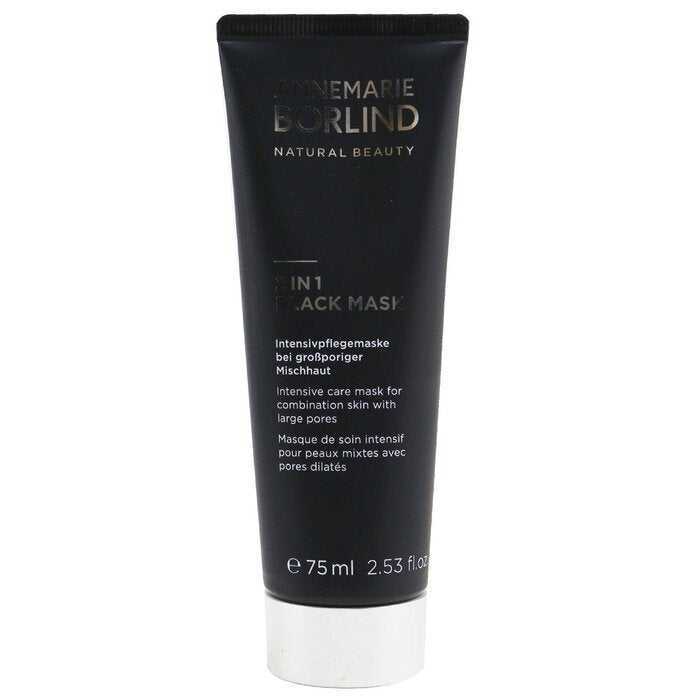 Annemarie Borlind 2 In 1 Black Mask - Intensive Care Mask For Combination Skin with Large Pores 75ml/2.53oz