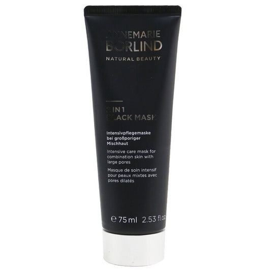 Annemarie Borlind 2 In 1 Black Mask - Intensive Care Mask For Combination Skin with Large Pores 75ml/2.53oz