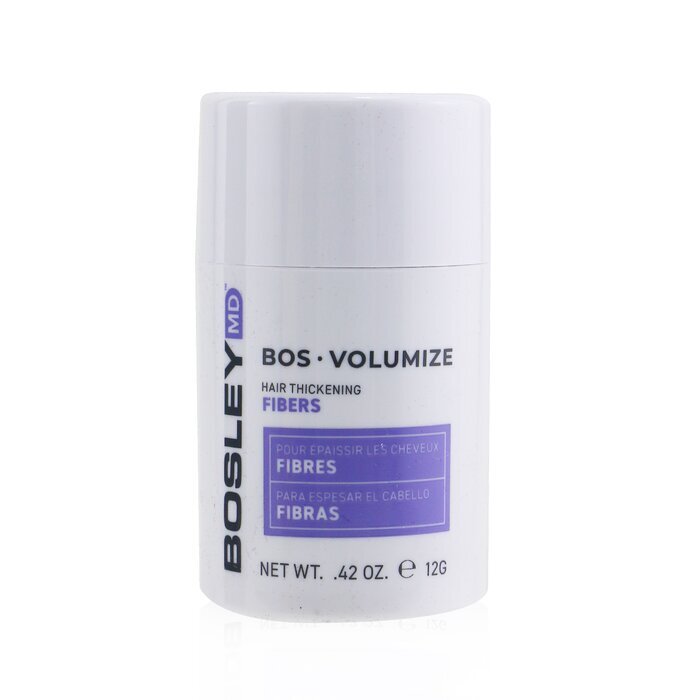 BosleyMD BosVolumize Hair Thickening Fibers - # Black 12g/0.42oz