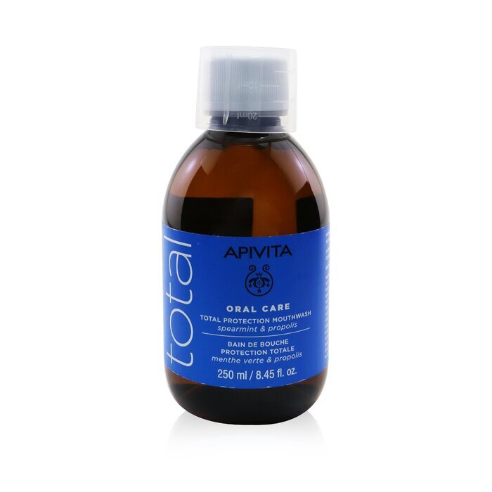 Apivita Total Protection Mouthwash with Spearmint & Propolis 250ml/8.45oz