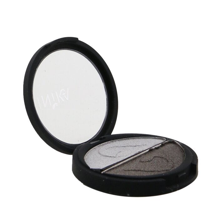INIKA Organic Pressed Mineral Eye Shadow Duo - # Platinum Steel 3.9g/0.13oz
